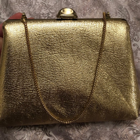 Handbags - Vintage gold small purse- NEW